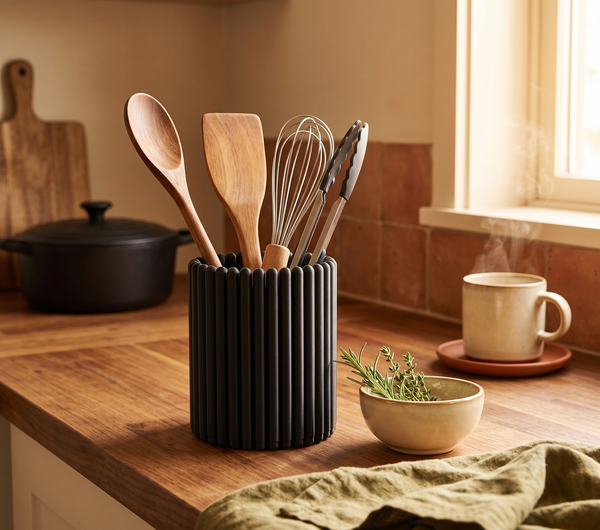 Support d'ustensiles de cuisine design moderne