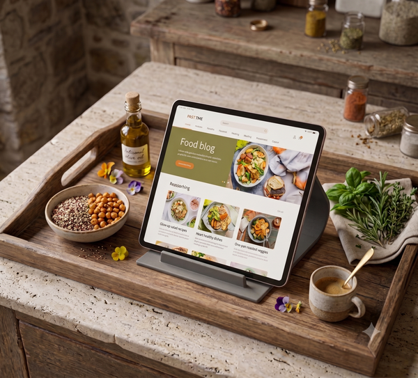Support Tablette Large Résistant Pour Cuisine Et Bureau