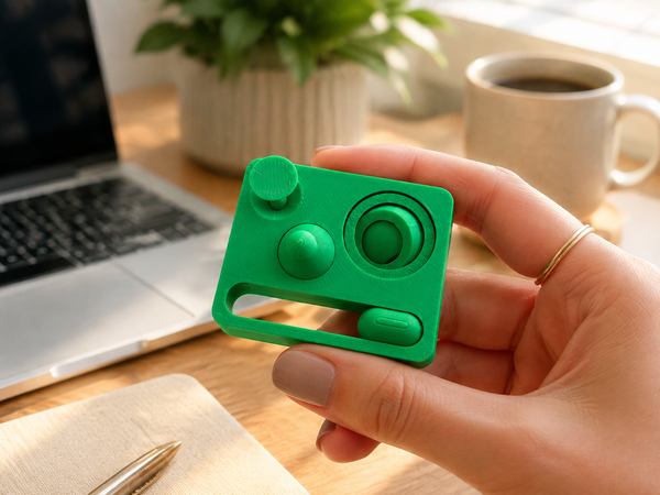 Jouet Compact à 4 Fonctions pour Stress et Anxiété