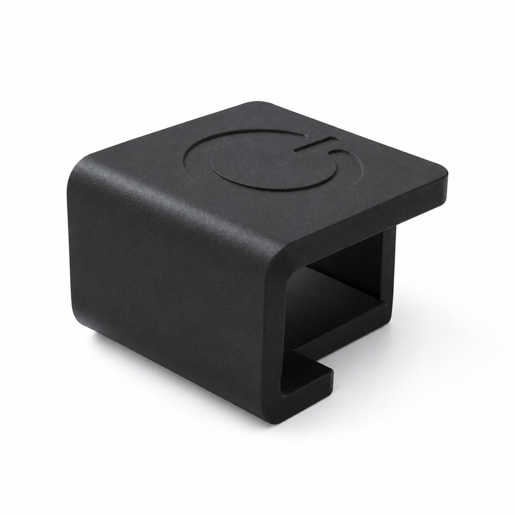 Support casque de bureau à fixer sous le plateau
