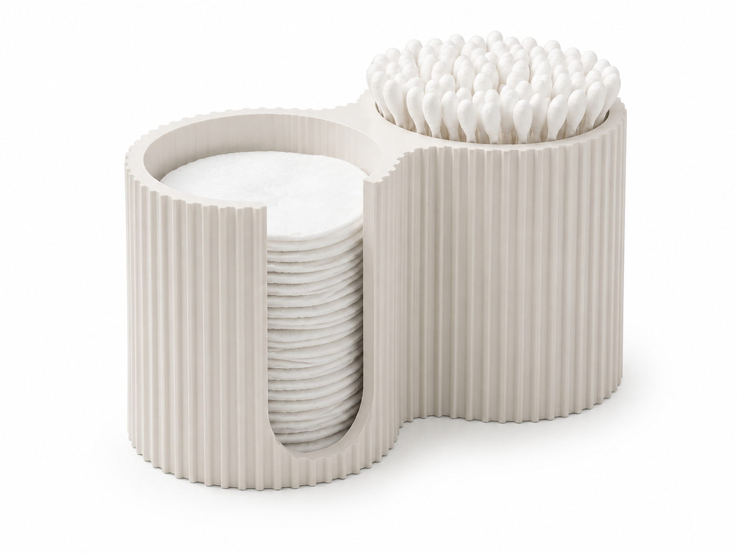 Organisateur Salle de Bain – Porte Cotons &amp; Cotons-Tiges