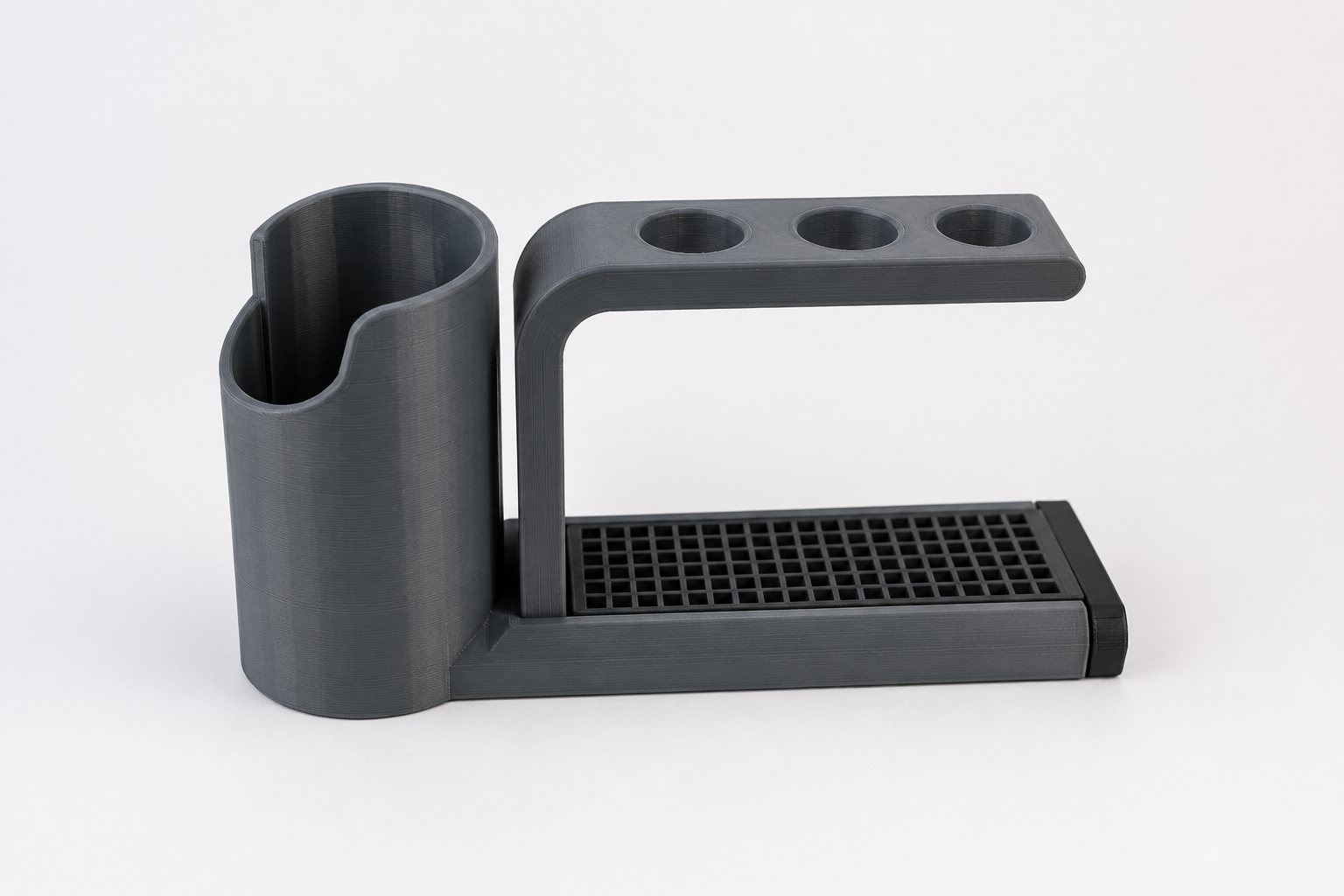 Porte-brosses à dents et porte-dentifrice imprimé en 3D