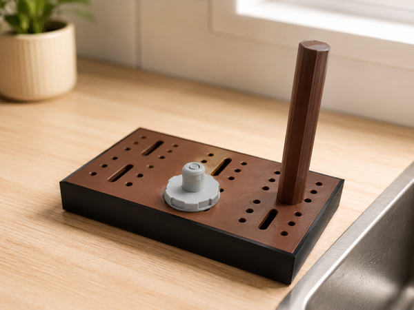Support Anti-Taches pour Bouteille - Solution Pratique Cuisine