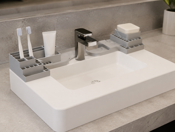 Organisateur de salle de bain