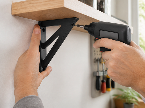 Supports en bois imprimés en 3D - 11 tailles pour étagères