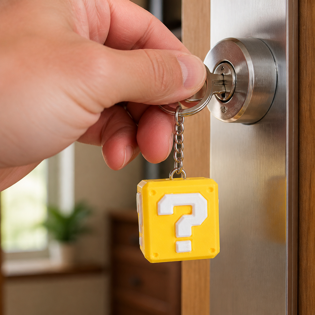 Keychain Super Mario