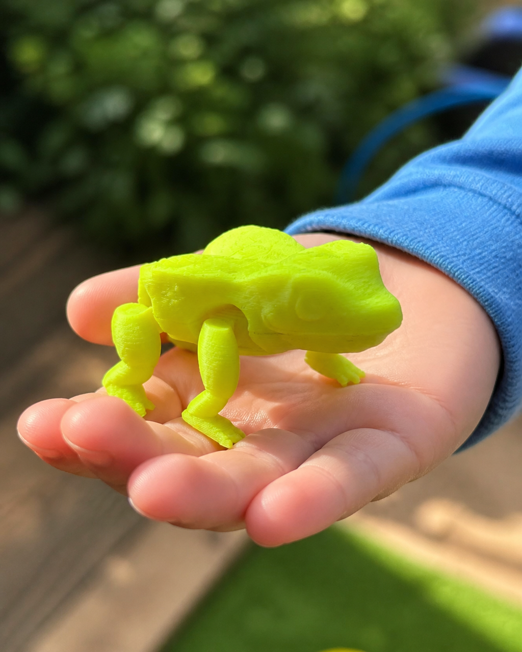 Grenouille de saut