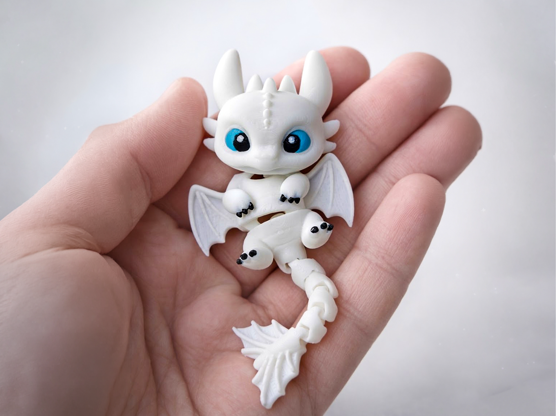 Keychain dragon articulé fantaisie