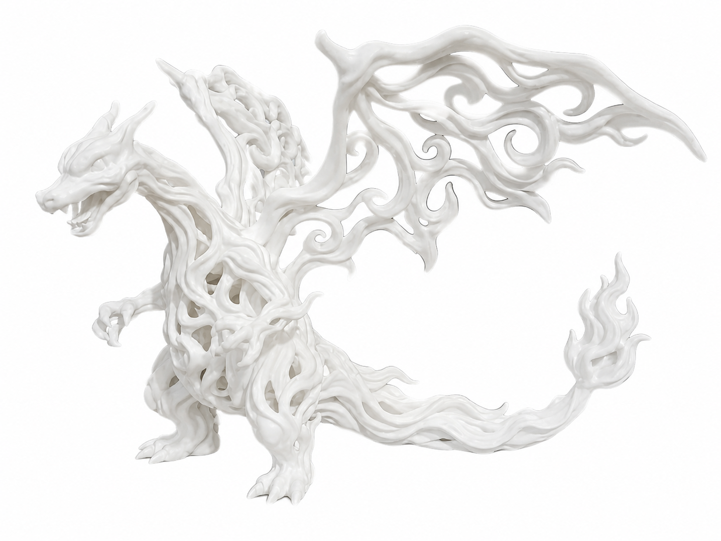 Dragon Dracaufeu art élémentaire