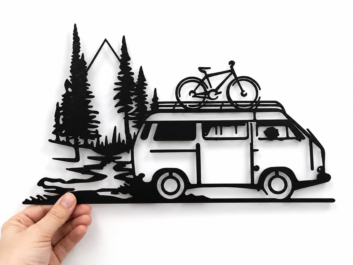 Décoration murale vanlife personnalisable