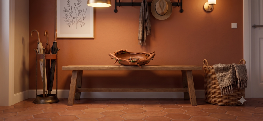Bol en forme de branche naturelle pour décoration intérieure