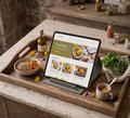 Support Tablette Large Résistant Pour Cuisine Et Bureau