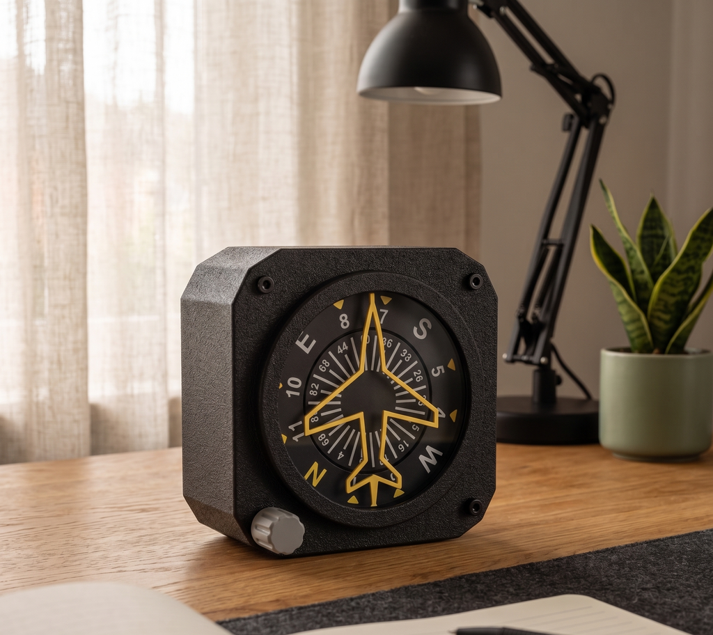 Horloge aéronautique de bureau
