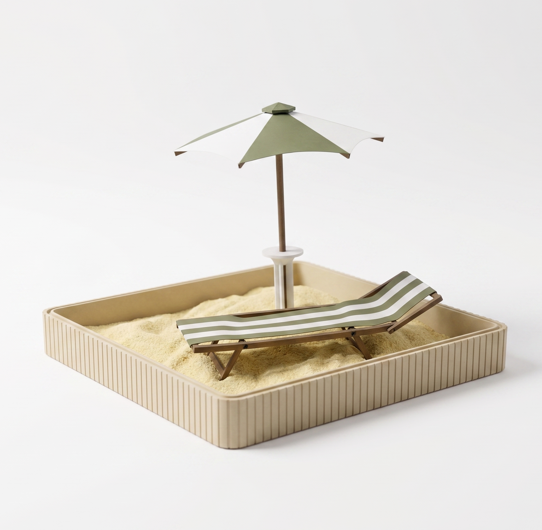 Mini plage bureau