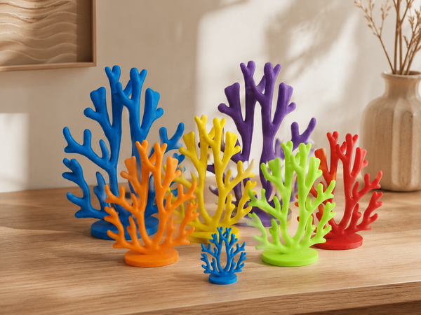 Sculpture Corail Minimaliste
