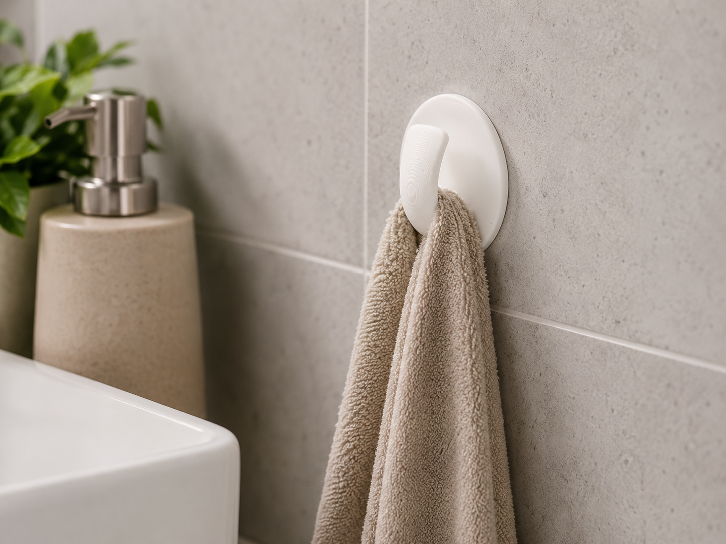 Porte-serviette pour salle de bain moderne