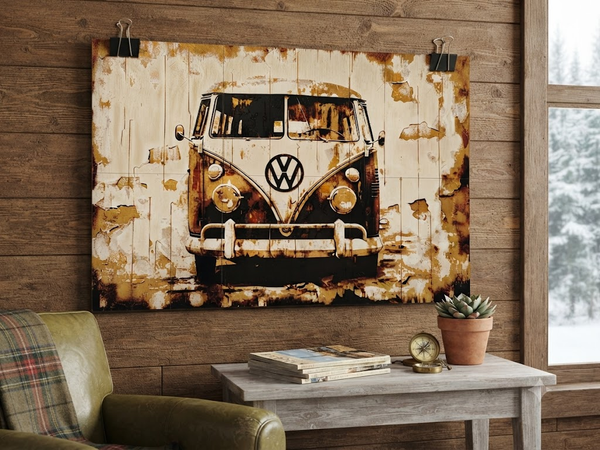 Décoration Murale VW Van