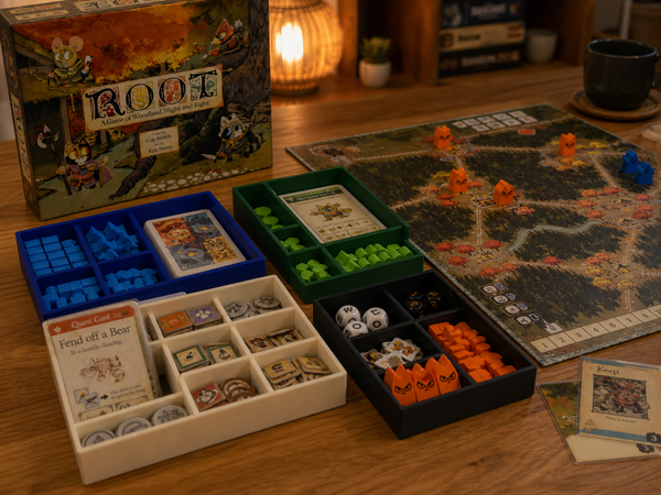 Système Root Board Game – Jeu de société innovant avec pièces modulaires
