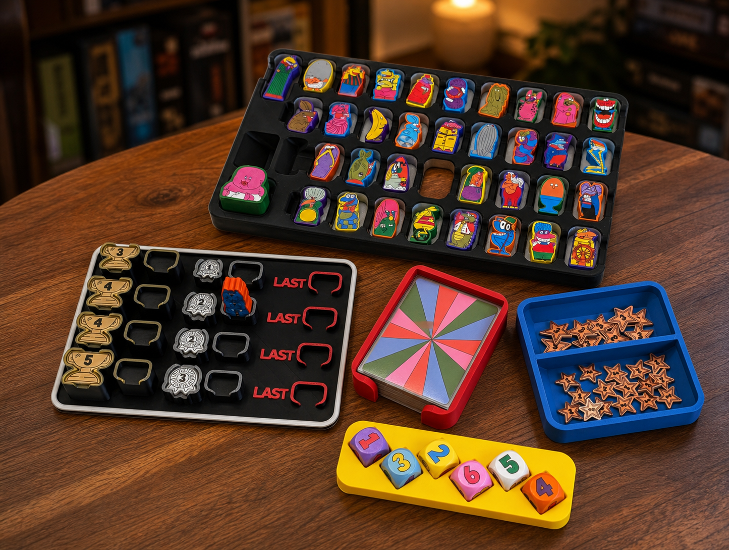 Organisateur Magical Athlete - Boîte de rangement ludique pour jeux de rôle