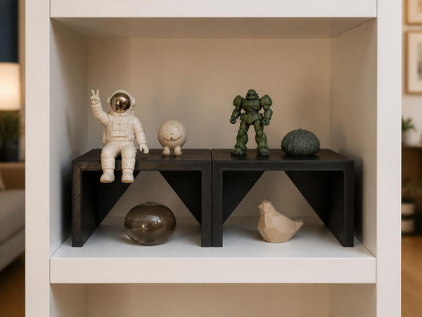 Support élevé pour étagère IKEA KALLAX et DETOLF (lot de 2)