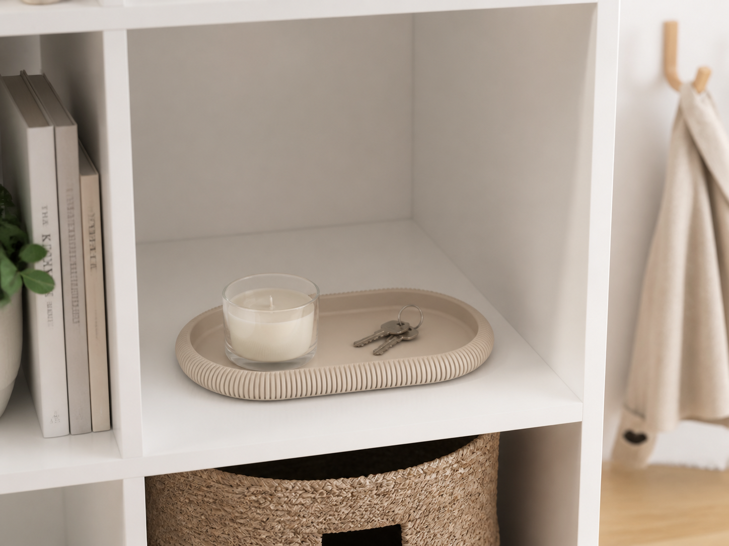 Plateau japonais élégant pour rangement