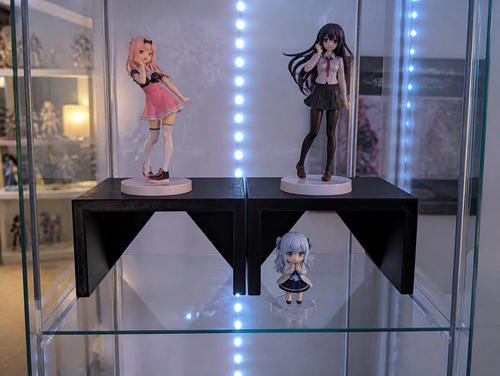 Support élevé pour étagère IKEA KALLAX et DETOLF (lot de 2)