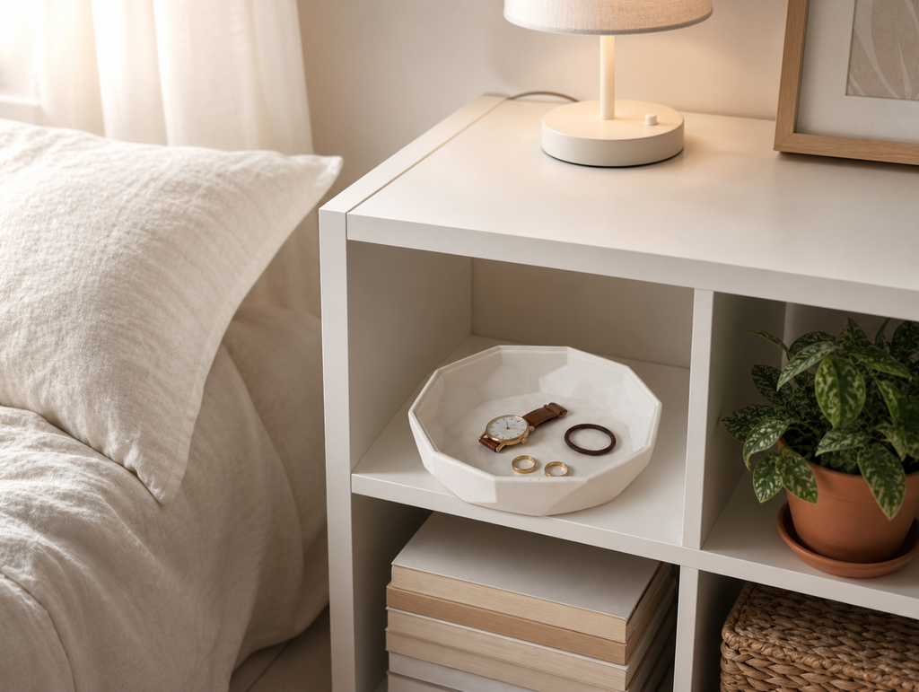 Plateau basique en forme de polygone