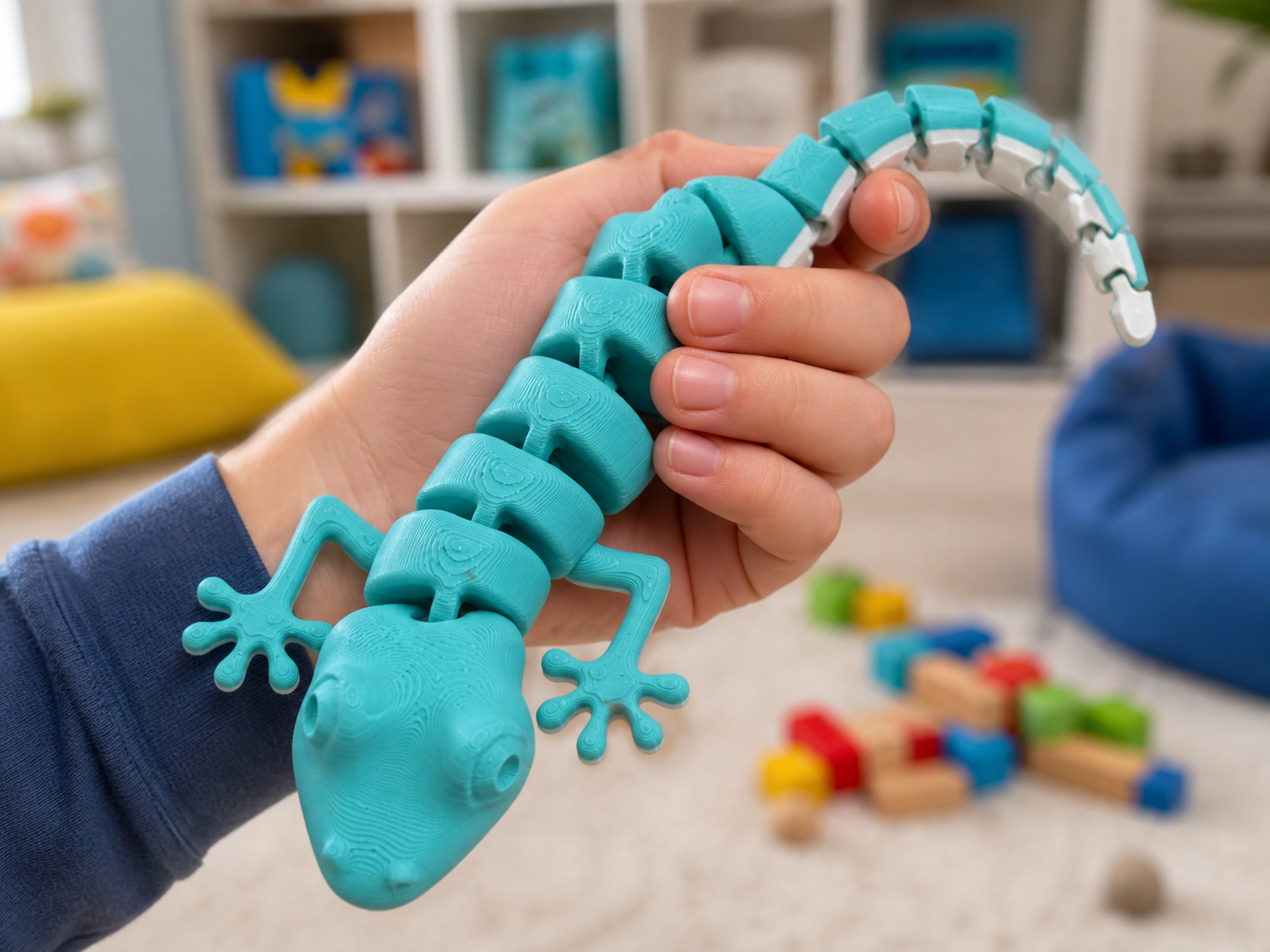 Gecko Articulé V2 (lot de 2)