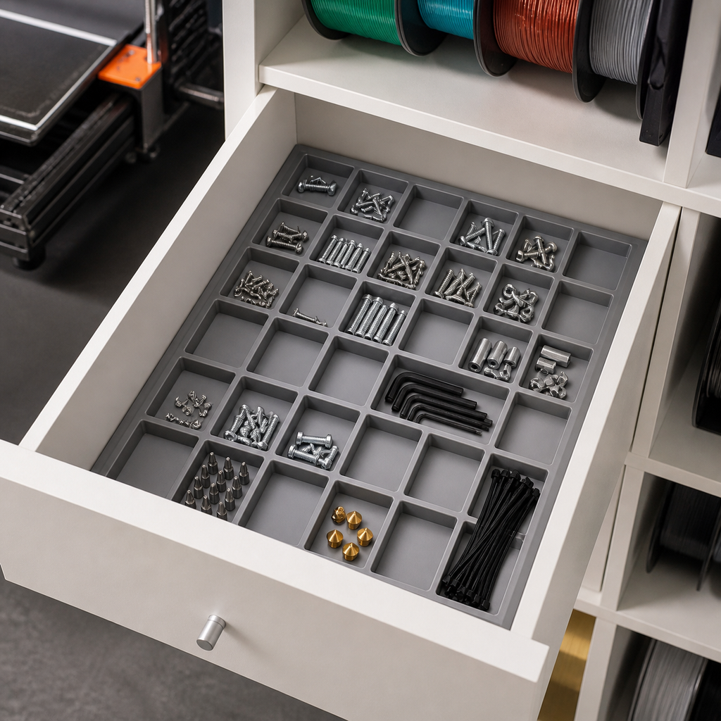 IKEA Kallax Schubladen Gridfinity Gatter