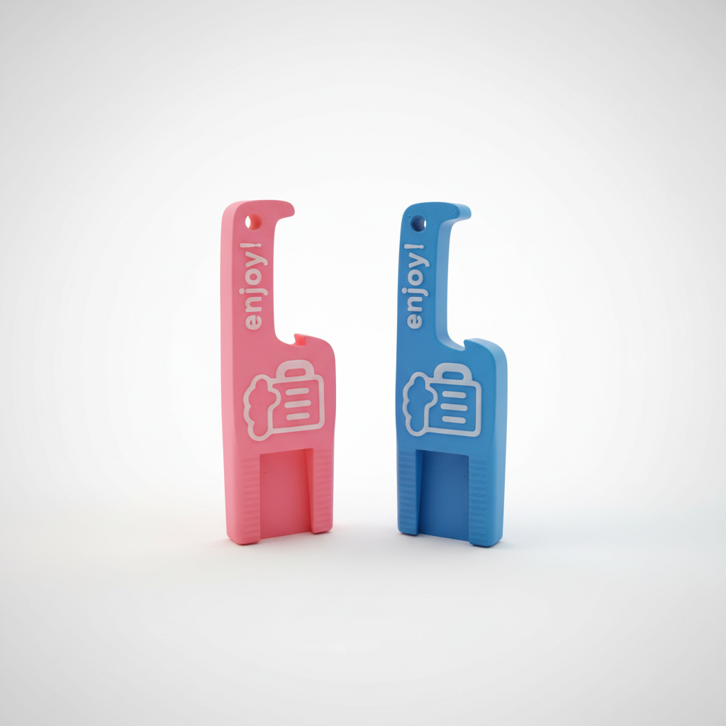 Ouvre-bouteilles multifonction en porte-clés – plongee – 123