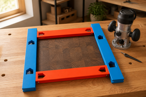 Routeur Ajustable MakerWorld pour Tas de Travail Pratique