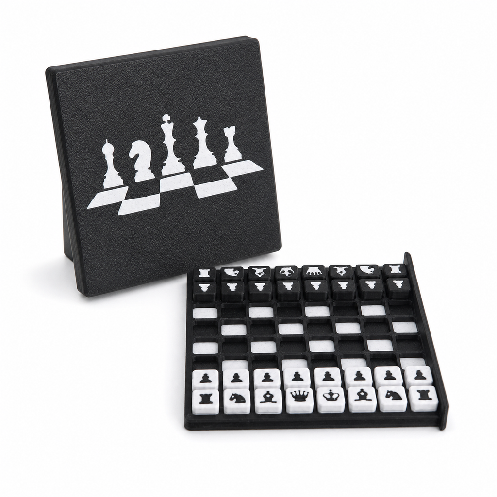 Set d'échecs de voyage micro pour randonnée et camping