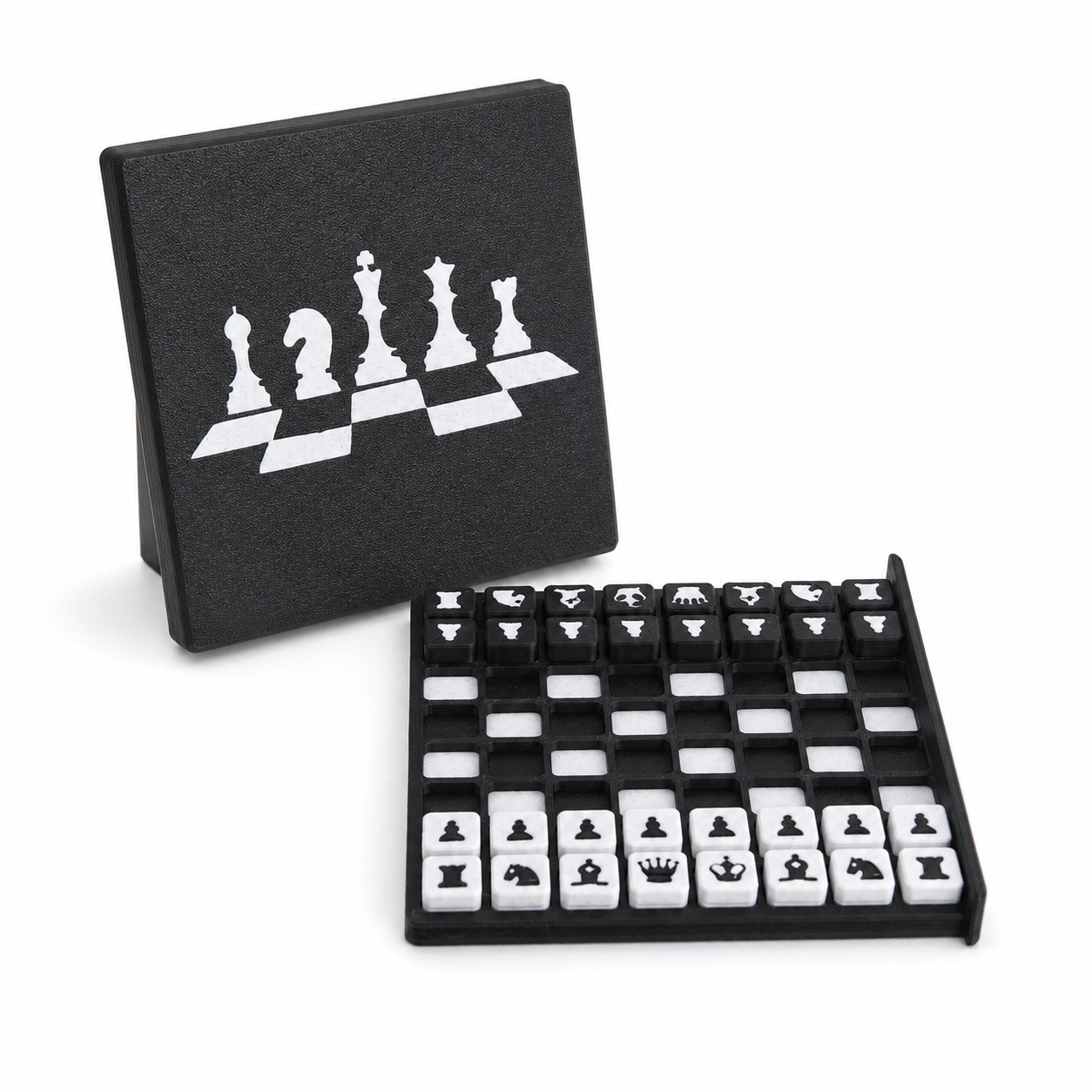 Set d'échecs de voyage micro pour randonnée et camping