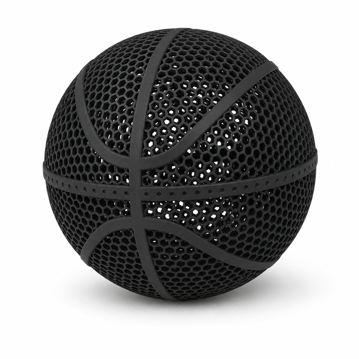 Ballon de basket sphérique sans air pour randonnées et aventures en plein air