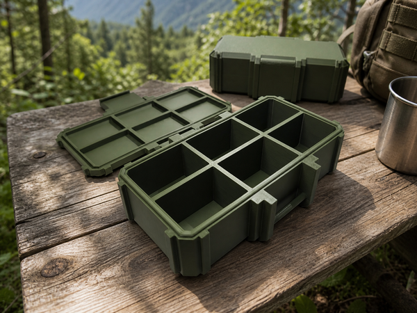 Contenant robuste en place protection outdoor idéale pour camping et randonnée
