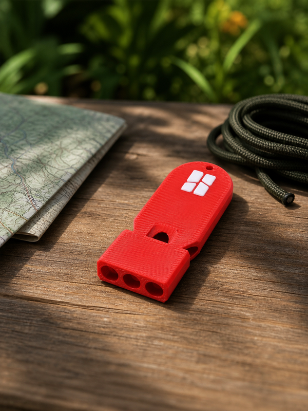 Sifflet de secours 125 dB trois fréquences pour survie et randonnée