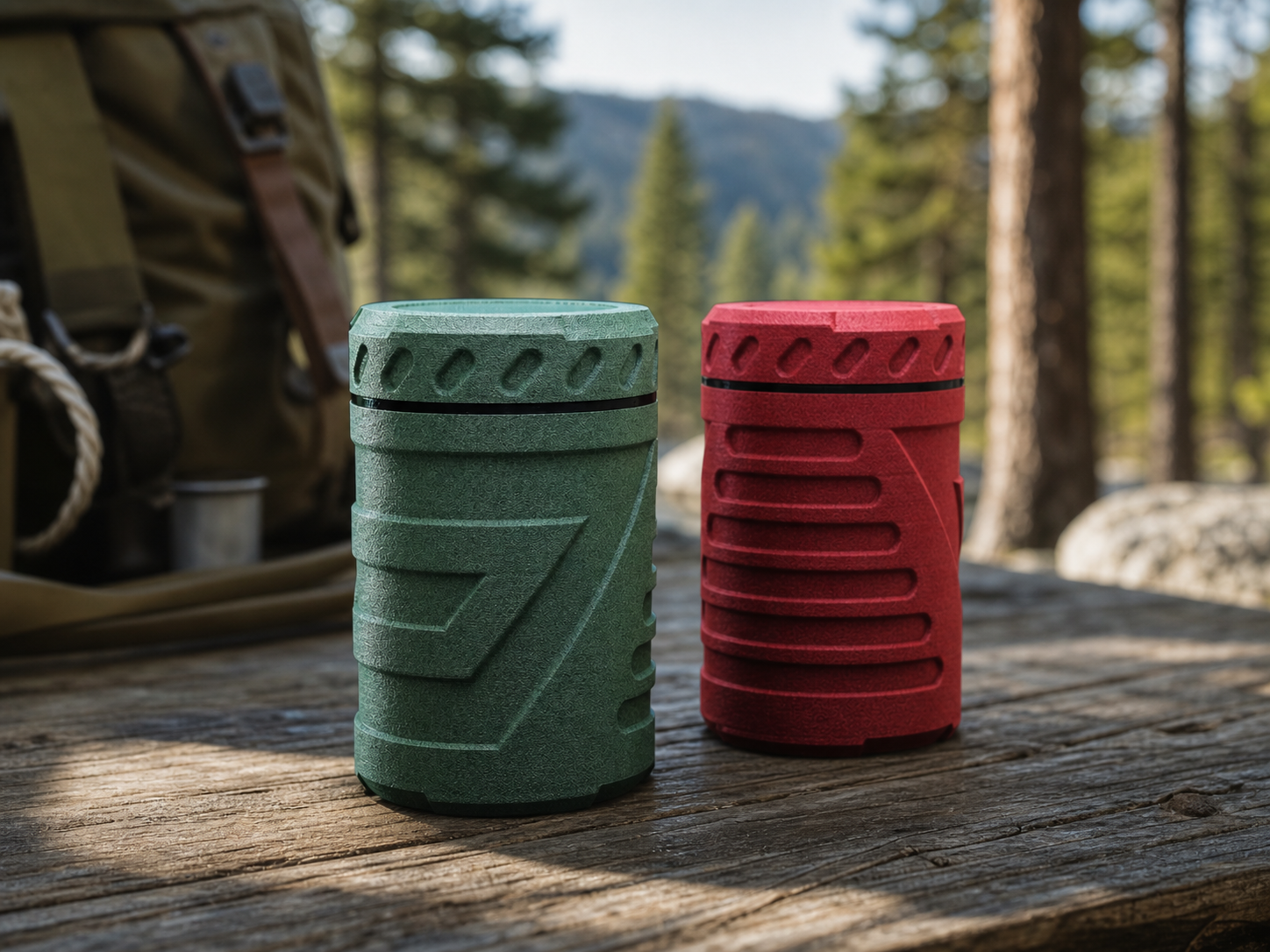 Conteneur nomade résistant pour camping et randonnée