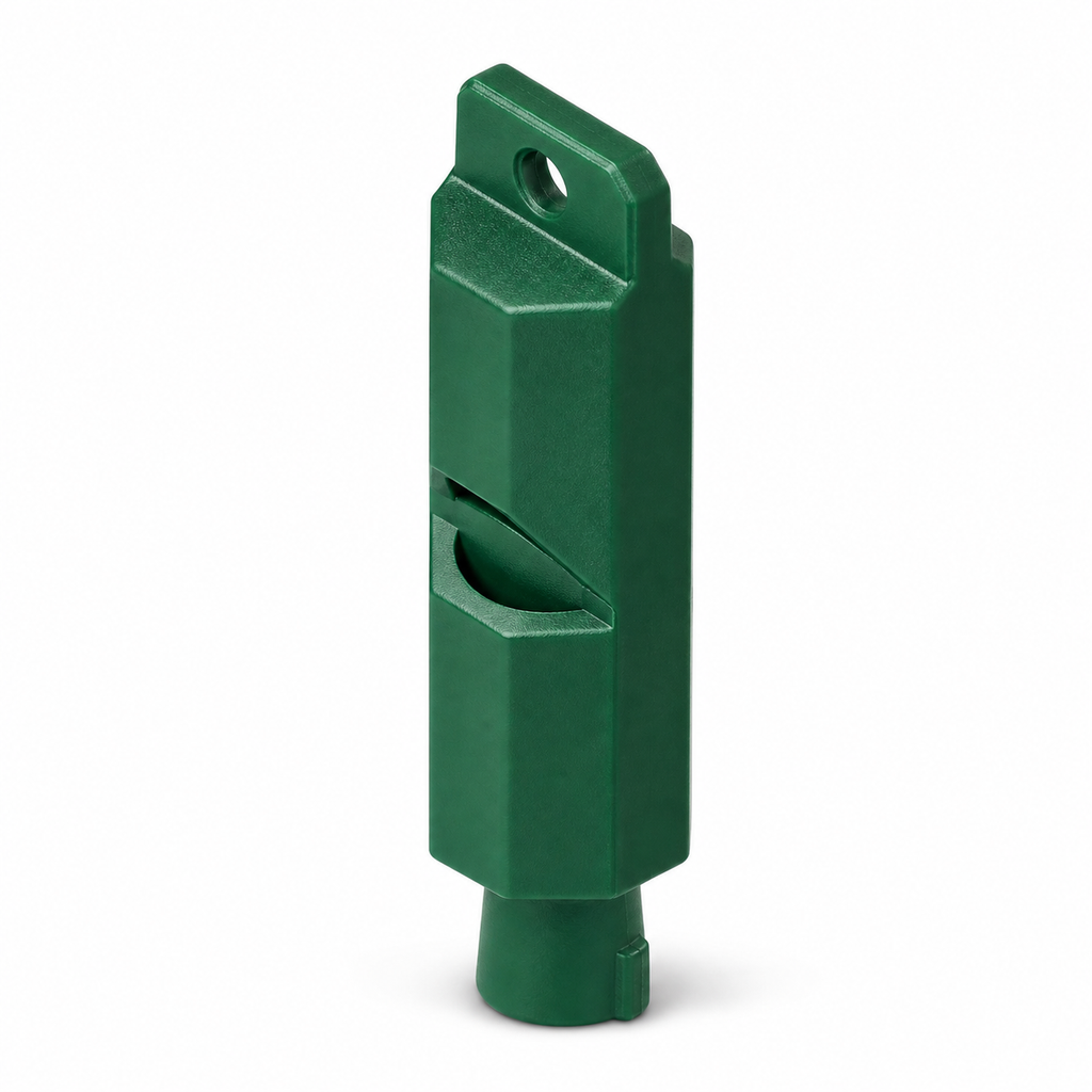 Sifflet ultrasonore plat et compact pour randonnée et survie