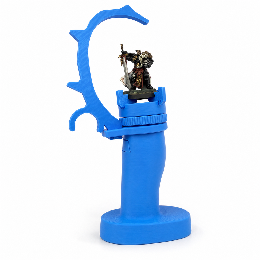 Poignée de peinture ergonomique pour figurine