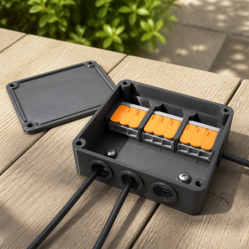 Boîte de raccordement pour projets électroniques