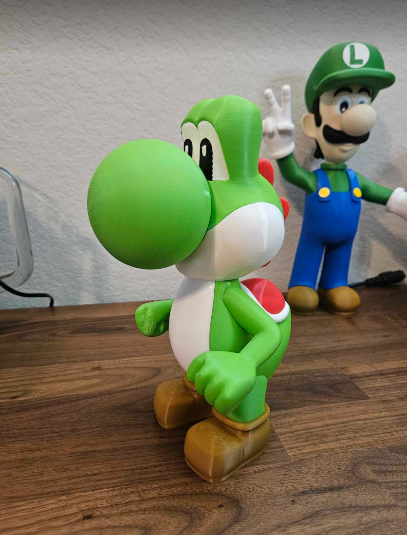 Yoshi personnalisable - Figure de Super Mario pour collectionneurs