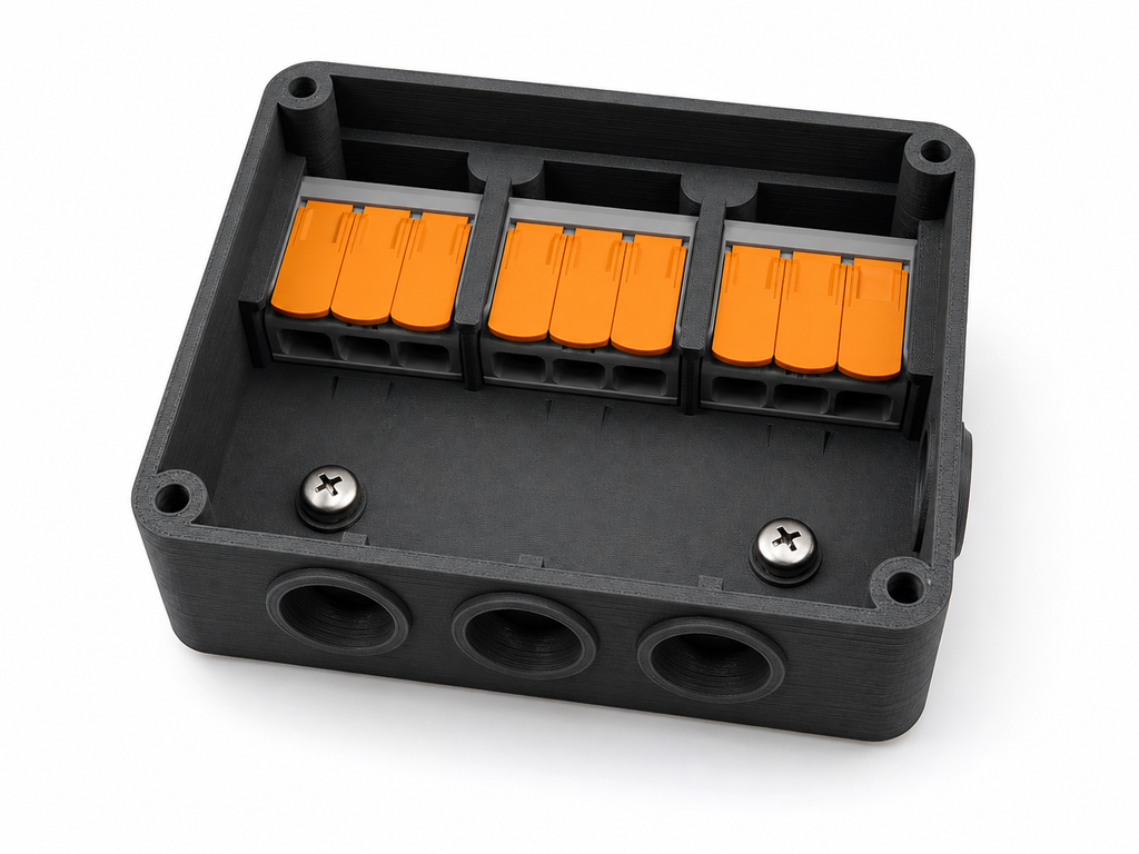 Boîte de raccordement pour projets électroniques