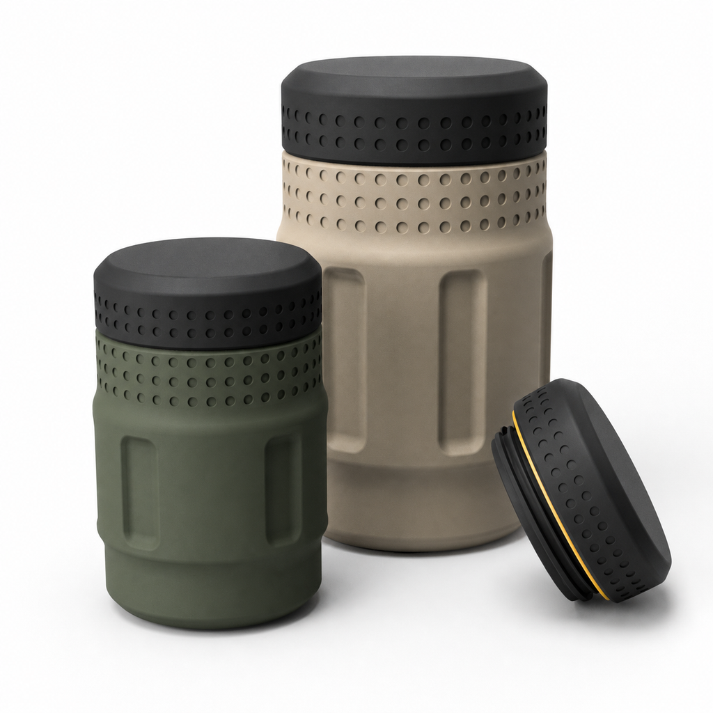 Contenant de survie EDC Rugged - Résistant aux intempéries - Deux tailles disponibles