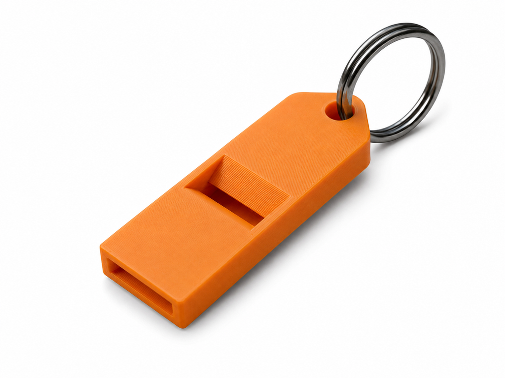 Sifflet poche 120dB EDC Keychain pour Secours et Aventure