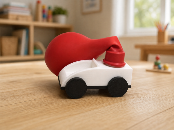 Voiture à ballons pour enfants