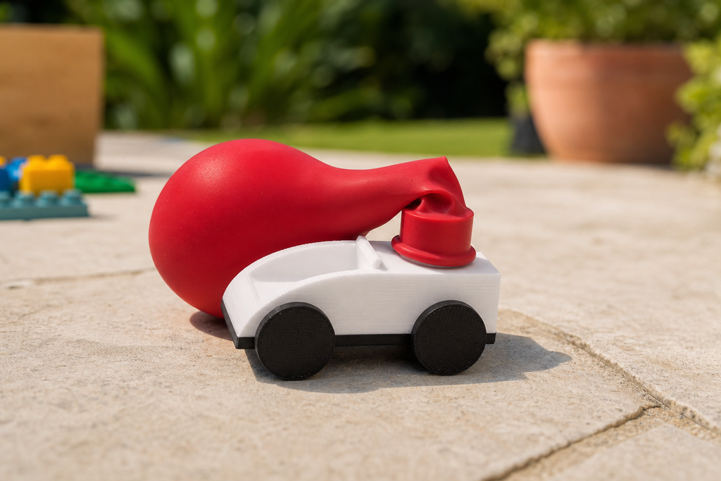 Voiture à ballons pour enfants