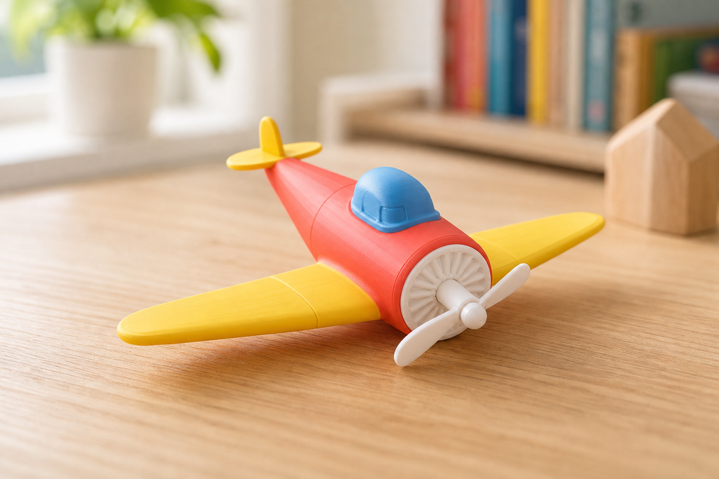 Avion de Jouet Coloré et Léger pour Enfants