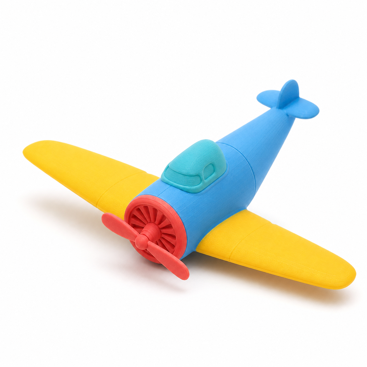 Avion de Jouet Coloré et Léger pour Enfants