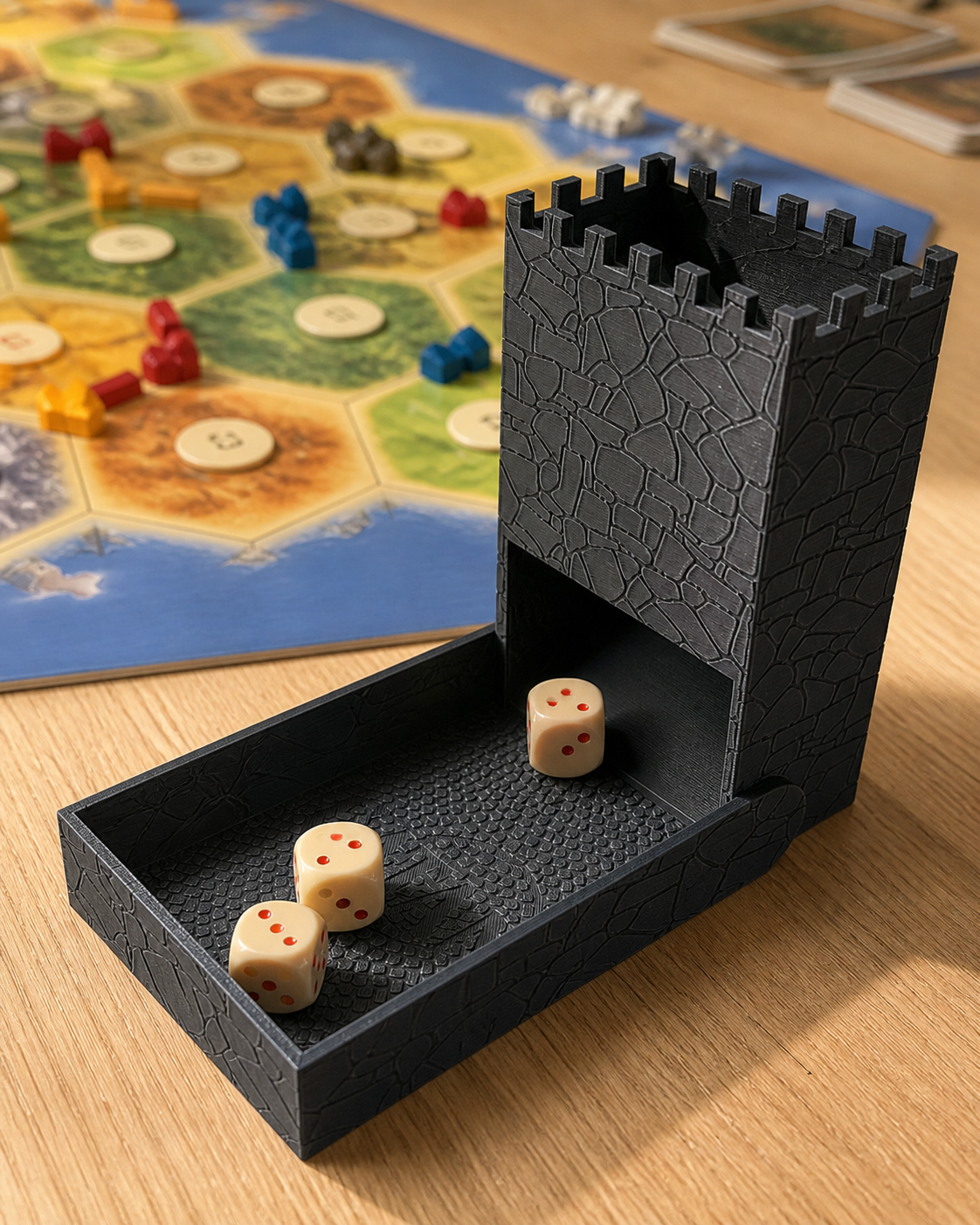 Tour de dés Catan pour jeux de société
