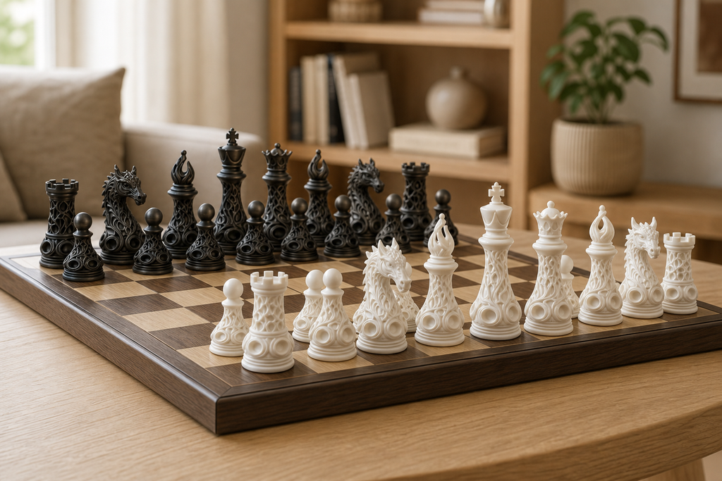 Set d'échecs dragon - Jeu de société personnalisable